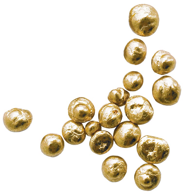 Some fairtrade gold nuggets